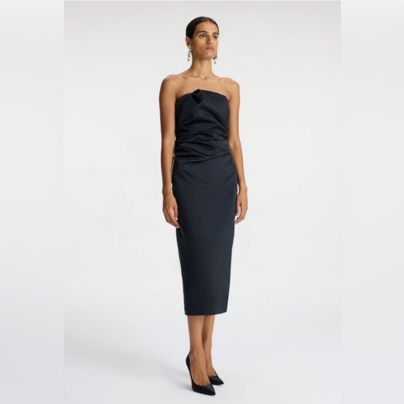 ALC black strapless dress  new with tags size 0 - Picture 1 of 8